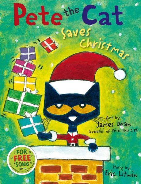 Cover for Eric Litwin · Pete the Cat Saves Christmas (Pocketbok) (2014)