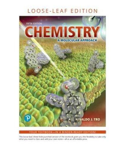 Cover for Nivaldo J. Tro · Chemistry A Molecular Approach, Loose-Leaf Edition (Book) (2019)