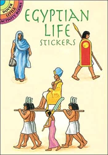 Egyptian Life Stickers - Little Activity Books - A. G. Smith - Produtos - Dover Publications Inc. - 9780486299693 - 1 de fevereiro de 2000