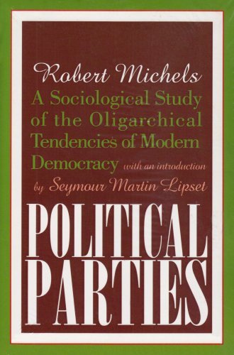 Cover for Robert Michels · Political Parties: A Sociological Study of the Oligarchical Tendencies of Modern Democracy (Paperback Book) [Revised Ed. edition] (1999)