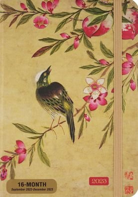 Cover for Peter Pauper Press Inc. · 2023 Peach Blossoms Weekly Planner (16 Months, Aug 2022 to Dec 2023) (Calendar) (2022)