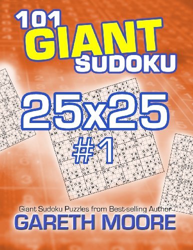 Cover for Gareth Moore · 101 Giant Sudoku 25x25 #1 (Paperback Bog) (2013)