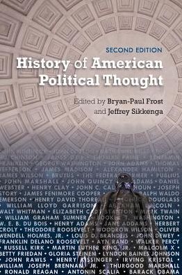 Cover for Bryan-paul Frost · History of American Political Thought (Hardcover Book) [Second edition] (2019)