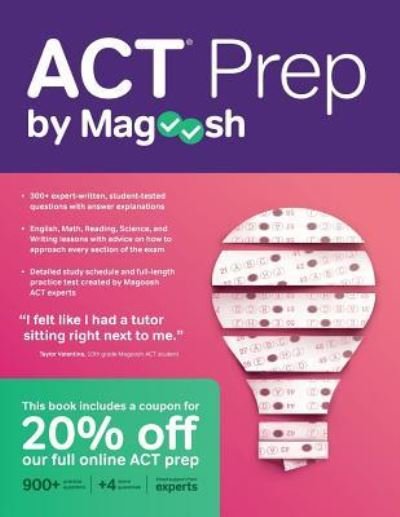 Cover for Magoosh · ACT Prep by Magoosh (Pocketbok) (2018)