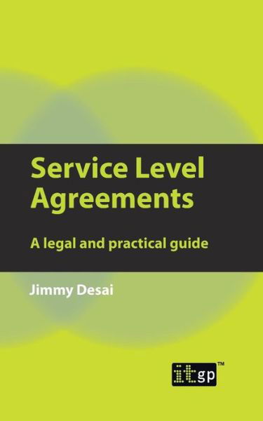 Cover for Jimmy Desai · Service Level Agreements: A Legal and Practical Guide (Paperback Book) (2010)
