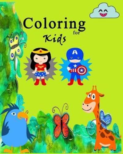 Cover for April · Coloring For KidS (Paperback Book) (2017)