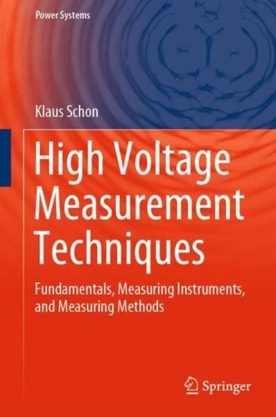 Cover for Schon · High Voltage Measurement Techniques (Book) [2019 edition] (2019)