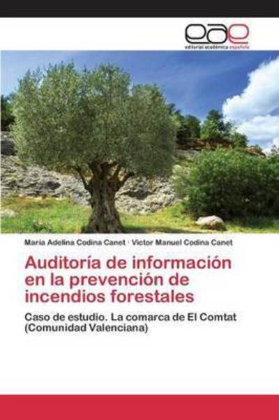 Cover for Codina Canet Maria Adelina · Auditoria De Informacion en La Prevencion De Incendios Forestales (Paperback Book) (2015)