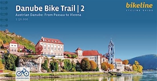 Cover for Esterbauer · Danube Bike Trail 2 Austrian Danube: From Passau to Vienna - Radtourenbucher (Spiral Book) (2023)