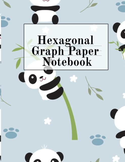 Cover for Crafty Hexagon · Hexagonal Graph Paper Notebook (Taschenbuch) (2019)