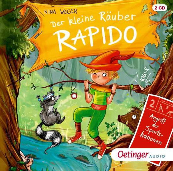 Cover for Nina Weger · Räuber Rapido 2. Angriff Der Sportskanonen (CD) (2020)