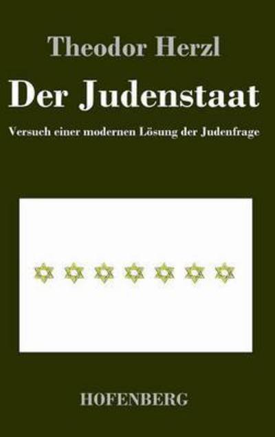 Cover for Theodor Herzl · Der Judenstaat (Hardcover Book) (2016)