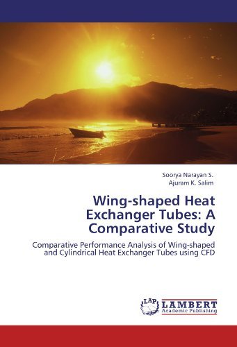 Cover for Ajuram K. Salim · Wing-shaped Heat Exchanger Tubes: a Comparative Study: Comparative Performance Analysis of Wing-shaped and Cylindrical Heat Exchanger Tubes Using Cfd (Pocketbok) (2012)