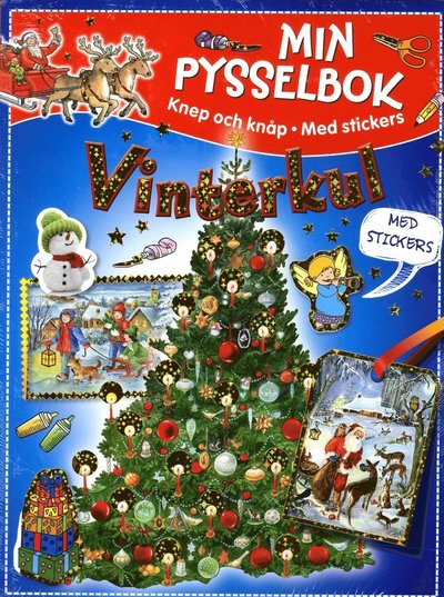 Cover for Lena Steinfeld · Min pysselbok : vinterkul knep och knåp Med stickers (Book) (2016)