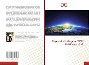 Cover for Jean · Rapport de stage à l'ONU Haiti / New (Bog)