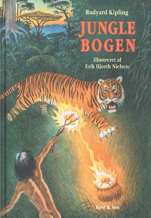 Cover for Rudyard Kipling · Junglebogen (Innbunden bok) [1. utgave] (2005)