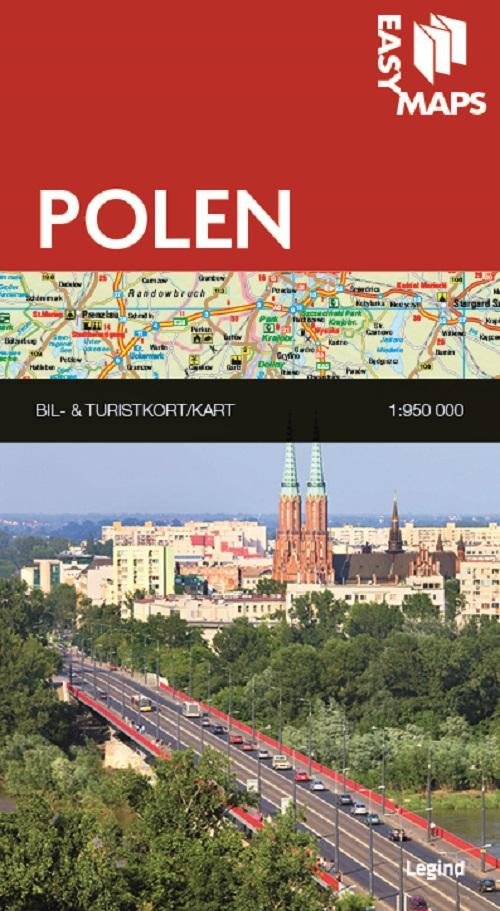 Cover for Legind A/S · Easy Maps - Lande og regioner: Easy Maps - Polen (Map) [1st edition] (2015)