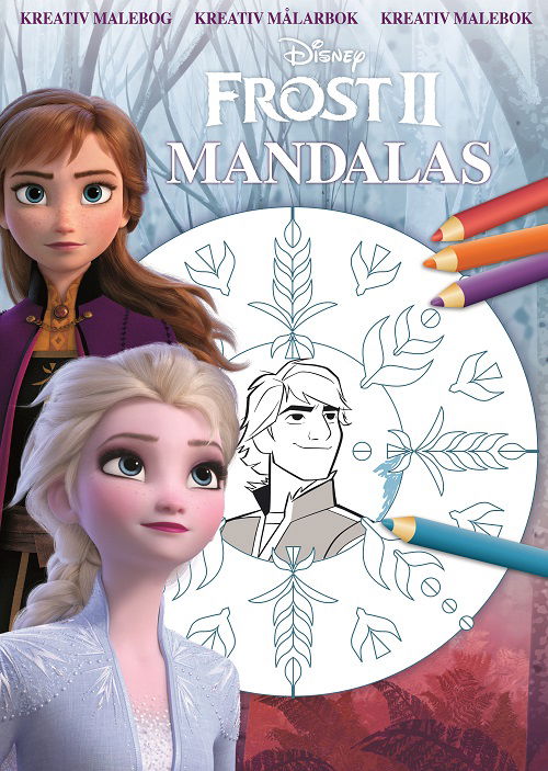 Cover for Mandalas: Mandalas Disney Frost 2 (Hæftet bog) (2019)