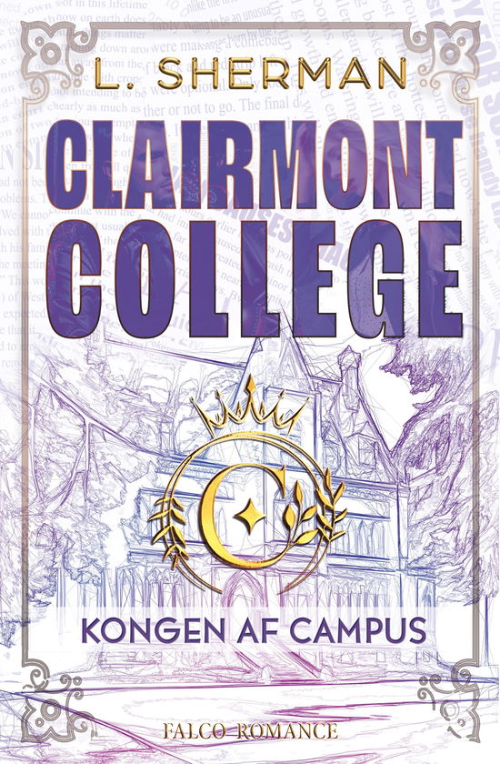 Cover for L. Sherman · Clairmont College: Kongen af campus (Paperback Book) [2. wydanie] (2025)