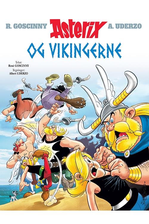 Cover for René Goscinny, René Goscinny, Albert Uderzo · Asterix og vikingerne (Book) [4º edição] (2017)