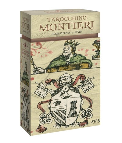 Cover for Montieri, Dean (Dean Montieri) · Tarocchino Montieri: Bologna 1725 - Limited Edition (Flashcards) (2020)