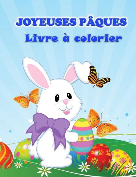 Cover for Weber E · Livre de coloriage Joyeuses Pâques (Paperback Book) (2022)