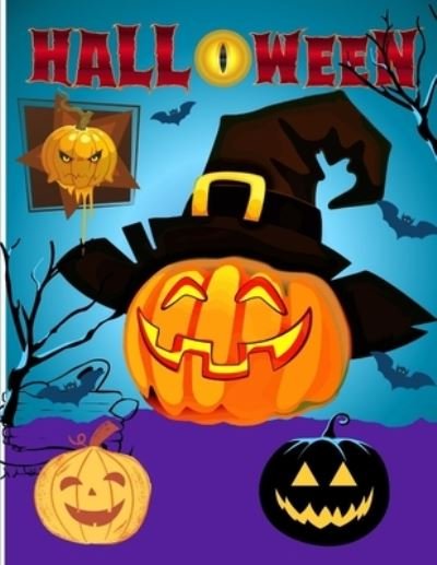 Cover for Mm · Halloween: Halloween for kids 2 3 4 5 coloring book (Paperback Book) (2021)