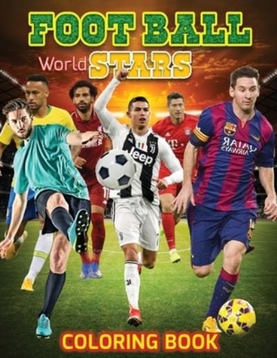 Cover for Gift Publisher · FOOTBALL World Stars Coloring Book (Pocketbok) (2020)