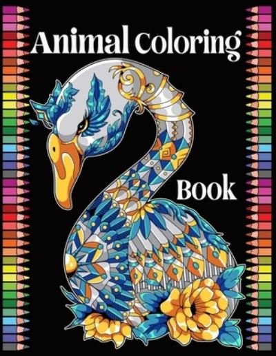 Cover for Nr Grate Press · Animal Coloring Book (Taschenbuch) (2021)
