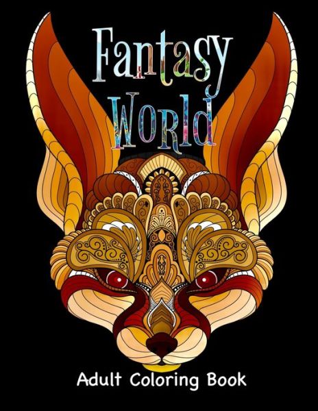 Cover for José Rodríguez · Fantasy World Adult Coloring Book (Paperback Book) (2020)