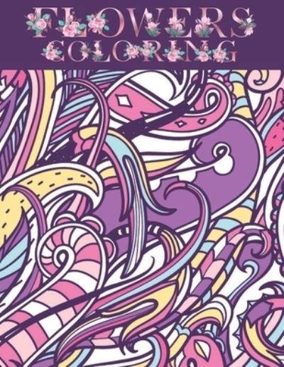 Cover for Ka Caco · Flower coloring: 50 floral designs to color (Paperback Book) (2021)