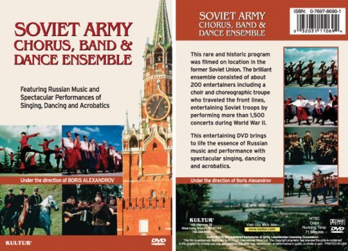 Soviet Army Chorus & Dance Ensemble / Various - Soviet Army Chorus & Dance Ensemble / Various - Elokuva - MUSIC VIDEO - 0032031110694 - tiistai 29. huhtikuuta 2008