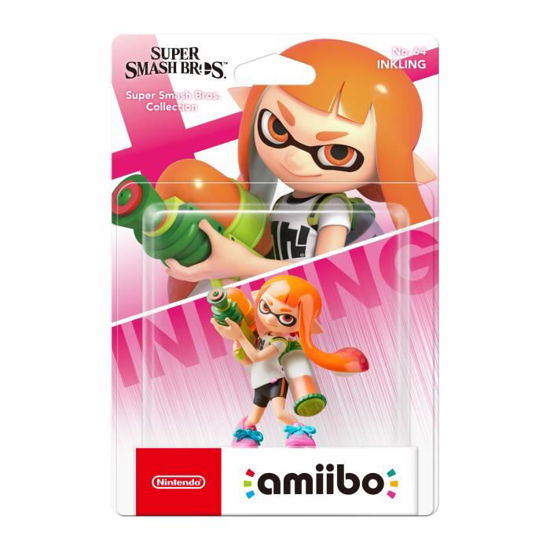 Nintendo Amiibo Character - Inkling Girl - Nintendo - Juego - Nintendo - 0045496380694 - 7 de diciembre de 2018