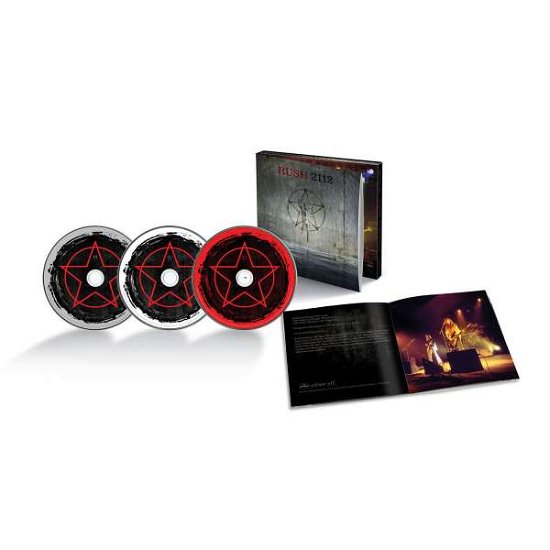 Cover for Rush · 2112 (40th Anniversary Edition) (CD/DVD) [Ltd. 40th Ann. edition] (2016)