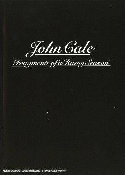 Cover for John Cale · Live - Fragments of a Rainy Season (DVD) (2004)