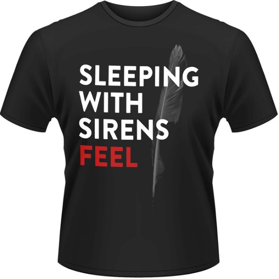 Cover for Sleeping with Sirens · Feel (T-shirt) [size M] [Black edition] (2013)