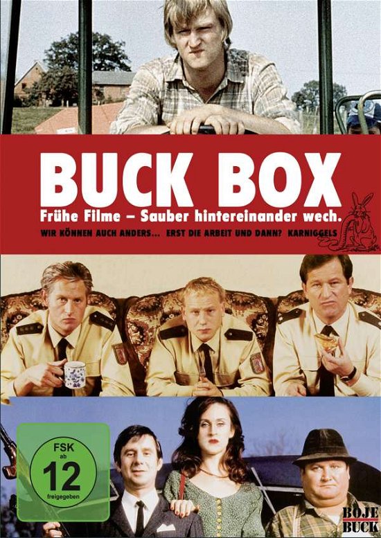Cover for Detlev Buck · Buck Box: Frühe Filme-sauber Hintereinander Wech.. (DVD) (2017)