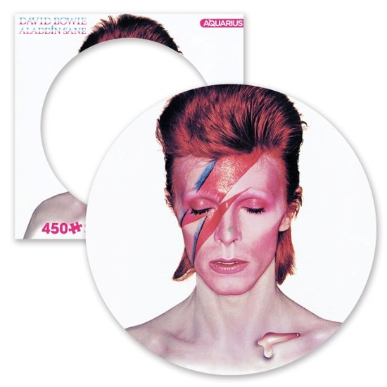David Bowie Aladdin Sane 450Pc Picture Disc Puzzle - David Bowie - Gesellschaftsspiele - AQUARIUS - 0840391152694 - 