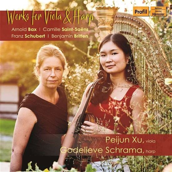 Cover for Xu, Peijung / Godelieve Schrama · Works for Viola &amp; Harp (CD) (2020)