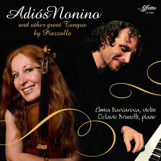 Cover for Piazzola / Darvarova / Brunetti · Adios Nanino (CD) (2016)