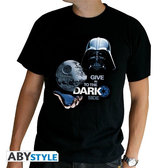 Star Wars - Tshirt Dark Side Man Ss Black - Basic - Star Wars - Merchandise - Abysse Corp - 3760116311694 - 7. februar 2019
