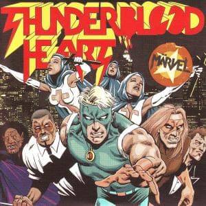 Cover for Märvel · Thunderblood Heart (LP) (2008)