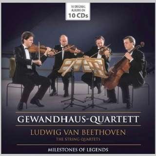 Cover for Gewandhaus Quartett · Beethoven: Die Streichquartette (CD) (2020)