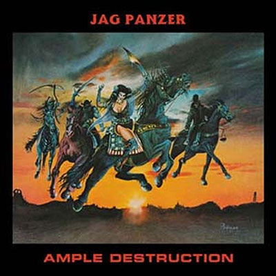 Cover for Jag Panzer · Ample Destruction (Splatter Vinyl) (LP) (2023)