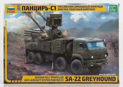 Cover for Zvezda · 1/72 Sa-22 Greyhound Pantsir S1 (7/22) * (Legetøj)