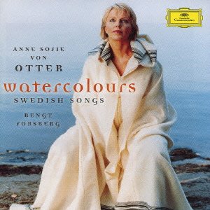 Cover for Anne-sofie Von Otter · Watercolours - Swedish Songs (CD) [Japan Import edition] (2004)