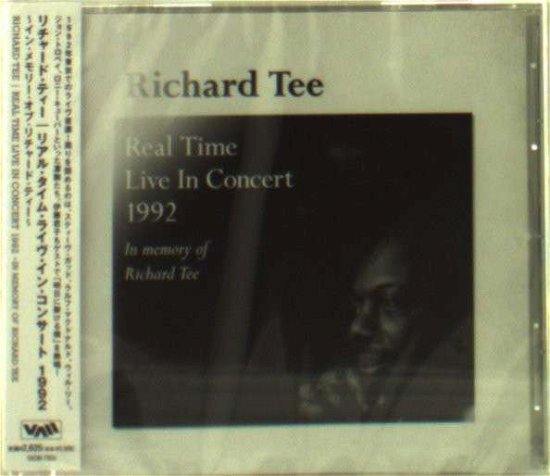 Cover for Richard Tee · Real Time Live in Concert 1992 (CD) (2012)