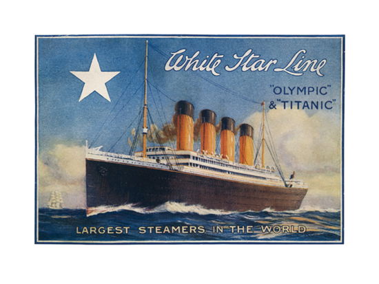 Cover for Titanic · Titanic - White Star Line (Stampa 80X60 Cm) (MERCH)