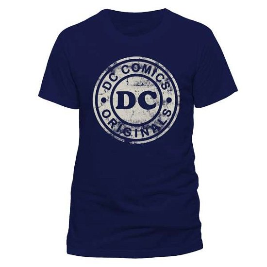 Cover for DC Comics · Distressed Logo (Gr.L) (CLOTHES)