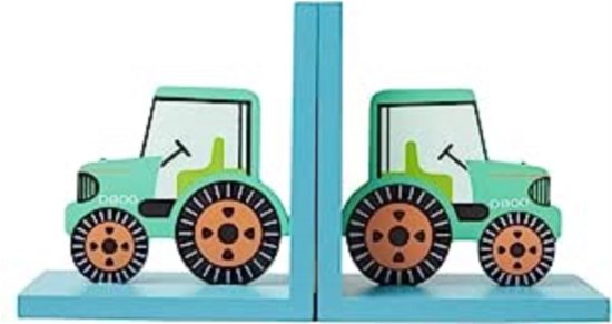 Sass & Belle Green Tractor Bookends -  - Bøger - SASS & BELLE - 5055992703694 - 5. juli 2023